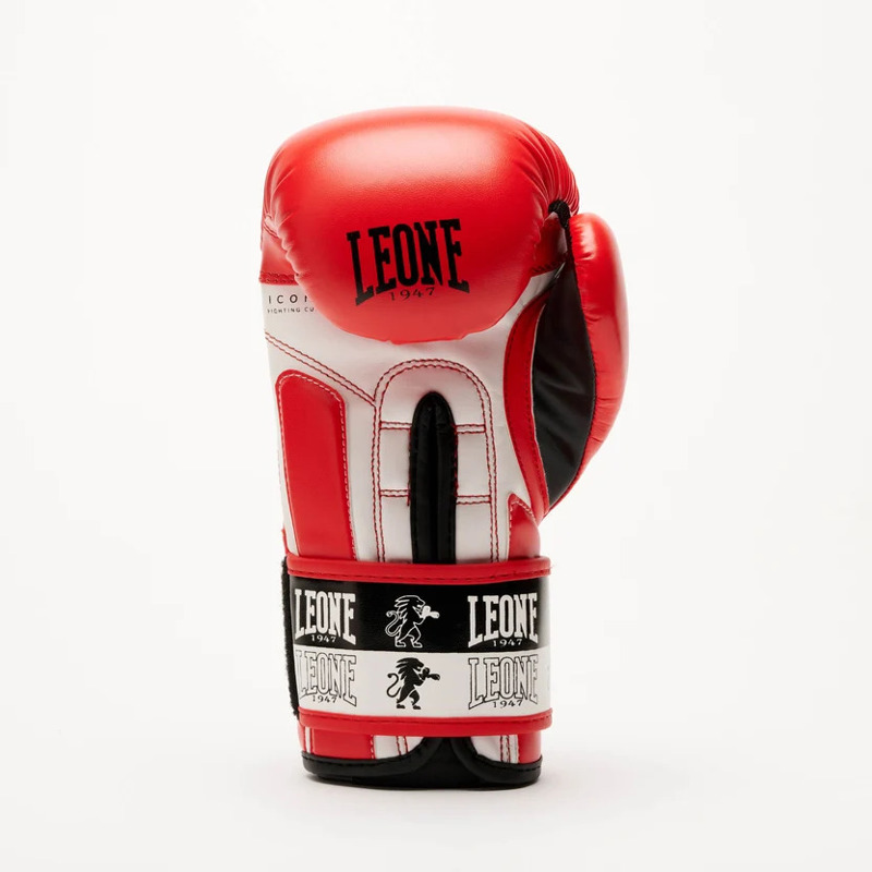 Leone iconic Kids boxing gloves -red